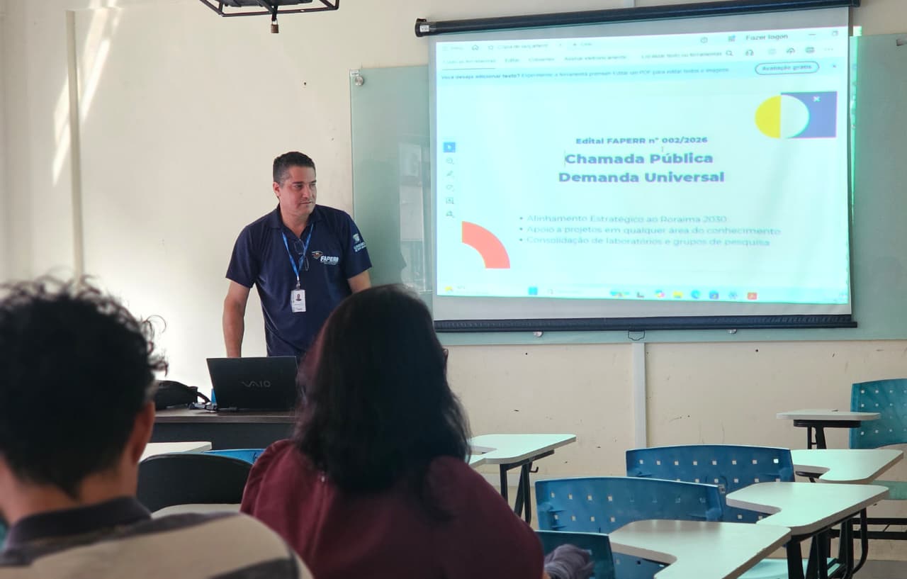 Faperr está com inscrições abertas para editais de apoio à ciência em Roraima 